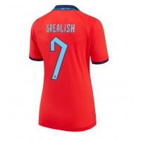 Billiga England Jack Grealish #7 Borta fotbollskläder Dam VM 2022 Kortärmad